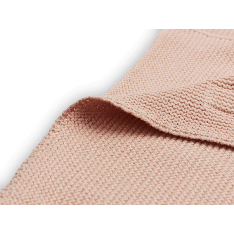 Couverture 75 x 100 cm Basic Knit JOLLEIN Pale pink