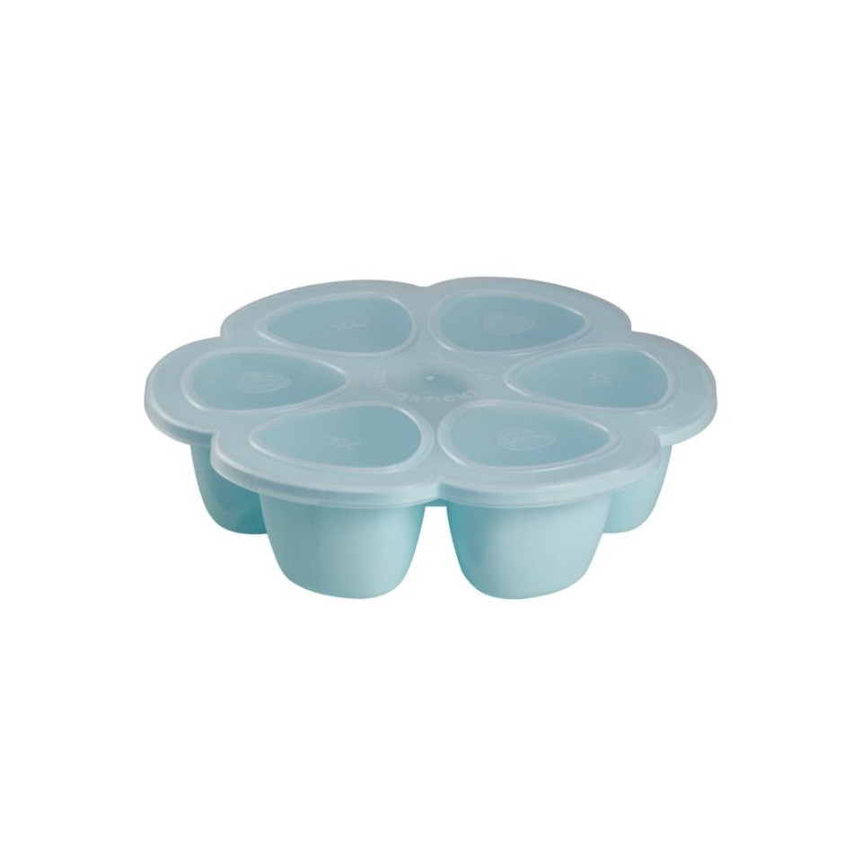 Multiportions silicone 6x150ml BEABA Blue