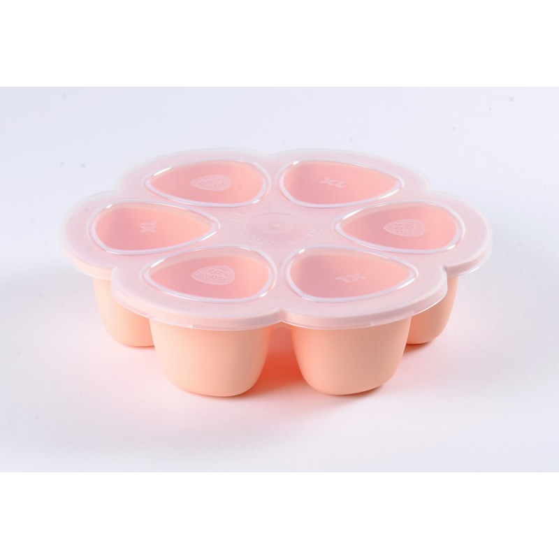 Multiportions Silicone 6x150ml BEABA Pink