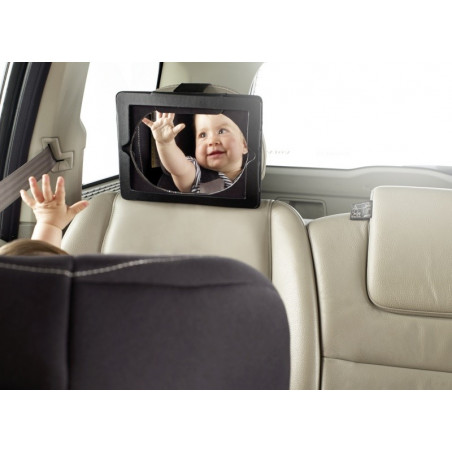 Miroir de surveillance pour bébé en voiture - sans se retourner